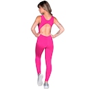 Macacão Liso Vekyo Suplex - Moda Fitness - Feminina - Foto 2