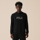 Casaco Com Capuz Fila Outline Light Masculino - Foto 1