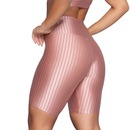 Bermuda Fitness New Zig 3D Vekyo Poliamida Cós Alto - Moda Feminina - Foto 3
