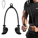 Puxador Tríceps Corda Profissional Yangfit Pegada Anatômica - Foto 6