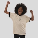 Camisa Polo Corinthians 115 Anos Infantil - Foto 3