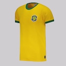Camisa Brasil Retrô 1970 Masculino - Foto 2