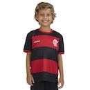 Camisa Braziline Flamengo Emoção Infantil - Foto 1