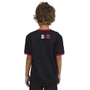Camisa Braziline Flamengo Emoção Infantil - Foto 2