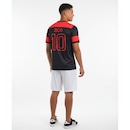 Camiseta do Flamengo Mengão Retrô Zico Número 10 Oficial 81 Masculina - Foto 4