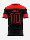 Camiseta do Flamengo Mengão Retrô Zico Número 10 Oficial 81 Masculina - Foto 6