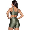 Conjunto Top e Short New Zig 3D Vekyo Bojo Compressão Moda Fitness - Foto 3