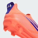 Chuteira de Campo Infantil adidas F50 League Laceless - Foto 9