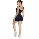 Conjunto Top Alça Grossa e Short Smart Vekyo Alta Compressão Treino Academia Moda Fitness - Foto 3