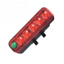 Kit Lanterna Sinalizador DK Dianteiro e Traseiro Iluminação Noturna para Bike Recarregável USB - Foto 3