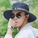 Chapéu Australiano Pescador TJK Canavieiro Respirável Protetor Solar Pesca Trilha Camping - Foto 5