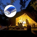 Mini Lanterna Dínamo DK Portátil 3 LEDs com Carga Manual Sem uso de Pilhas - Foto 4