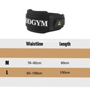 Cinturão Para Levantamento Agachamento de Peso Gold Sports Power Ajustável com Dupla Camada - Foto 2