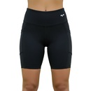 Bermuda Mup Light Preto - Feminino - Foto 1