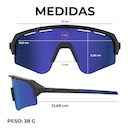 Óculos de sol esportivo HB Edge S performance espelhado - Foto 5