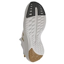 Tênis Under Armour Charged Slight 3 SE Corrida Branco e Dourado - Masculino - Foto 4