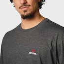 Camiseta Rip Curl Corporate Black Marley Masculina - Foto 3