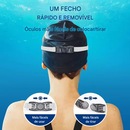 Mascara de Natação Gold Sports Strong Confort 12.0 High Definition - Foto 2