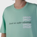 Camiseta Oakley Unfair Advantage Fresh Mint Masculina - Foto 3