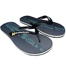 Chinelo Quiksilver Molokai Wordblock Masculino - Foto 2