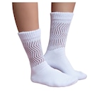 Par Meião Cano Alto Academia Vekyo Meia Aeróbica Fitness - Foto 2