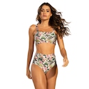 Biquíni Top Faixa Estampado Vekyo Hot Pants Roupa Para Piscina Moda Praia Feminina - Foto 1