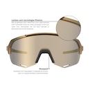 Óculos de sol esportivo HB Edge R performance Gold espelhado - Foto 2