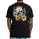 Camiseta Hurley Hibiskull SM26 Masculina Preto - Foto 2