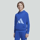 Blusão adidas Essentials Big Logo Com Capuz Infantil - Foto 3
