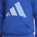 Blusão adidas Essentials Big Logo Com Capuz Infantil - Foto 6