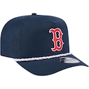 Boné New Era Golfer Boston Red Sox Pearl Rope - Foto 4