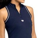 Regata Wilson Tour Zip Tank Feminina - Foto 3