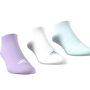 Kit Meia adidas Sportswear Invisível - 3 Pares - Unissex - Foto 4