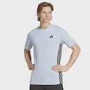 Camiseta adidas Train Essentials 3 Listras Masculina - Foto 2