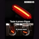 Lanterna traseira de Bike Gold Sports Strong  Com Cabo Usb - Foto 7