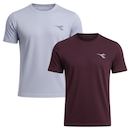 Kit 2 Camisetas Diadora Small Logo Masculina - Foto 1