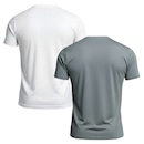 Kit 2 Camisetas Diadora Small Logo Masculina - Foto 2