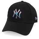 Boné Aba Curva New Era MLB New York Yankees Metallic 9Forty Unissex - Foto 1