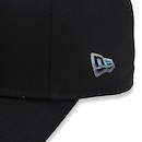 Boné Aba Curva New Era MLB New York Yankees Metallic 9Forty Unissex - Foto 5