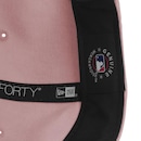 Boné AbaCurva New Era MLB New York Yankees Metallic Logo 9Forty Unissex - Foto 8