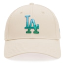 Boné Aba Curva New Era MLB LA Dodgers Metallic Logo 9Forty Unissex - Foto 2
