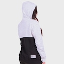 Blusão de Moletom Surf Center Santos Mescla Feminina - Foto 2