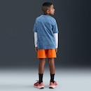 Shorts Nike Dri-FIT Multi+ Infantil - Foto 4