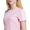 Camiseta adidas Essentials Três Listras Infantil - Foto 3