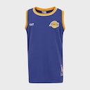 Kit Uniforme Braziline Los Angeles Lakers Infantil - Foto 2