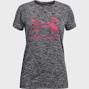 Camiseta Under Armour Graphic Twist Big Logo - Infantil - Foto 1