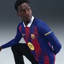 Camisa Barcelona Manga Longa I 2025/26 Torcedor Pro Nike Masculina - Foto 3