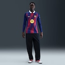 Camisa Barcelona Manga Longa I 2025/26 Torcedor Pro Nike Masculina - Foto 4