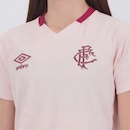 Camisa do Fluminense Outubro Rosa 2025 Umbro Feminina - Foto 5