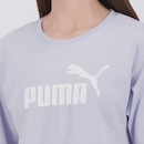 Cropped Puma ESS NO. 1 Logo Feminina - Foto 5